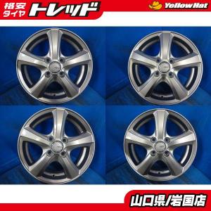 送料無料 中古アルミホイール 4本セット TOPY SIBILLA NEXT SF5 14-4.5 