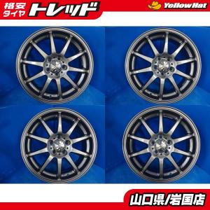 HOT STUFF 特価 4本 16インチ P-04 ホイール 6.5J+48 5H-100 プリウス 