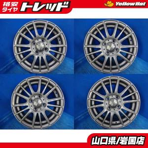 YFC MILLOUS 14インチアルミホイール 5J ＋42 4H PCD100 4本セット I1