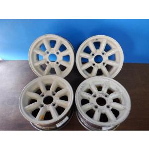 激安 4本セット】スズキ アルトワークス 純正 8スポーク アルミ