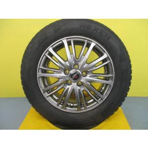 プリウス  ウィッシュ アリオン 中古アルミ 新品 オールシーズンタイヤ セット Weds Fang 15インチ ネクセンタイヤ 195/65R15 足利｜tire-shop-tread