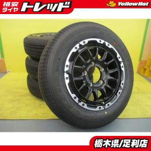 ◆ジムニーに◆2022年製国産新車外し純正夏タイヤ付◆ヴェネス SUV M7BR + ブリヂストン デューラーH/L852 175/80R16インチ◆4本 足利