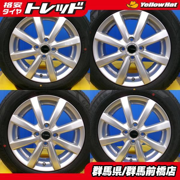 アクア フィット ブリヂストン TOPRUN A18 5.5J +45 4H100 新品 グットイヤ...