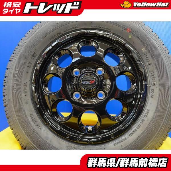 軽トラ 軽VAN エブリイ  TREAD VENES SUV 4J-12 +42 100 4H グロ...