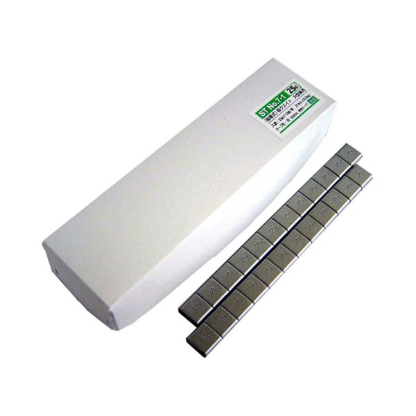 【泉産業】ST NO.7-1　トラック用鉛製板ウエイト　25g刻8mm厚　6.3kg入