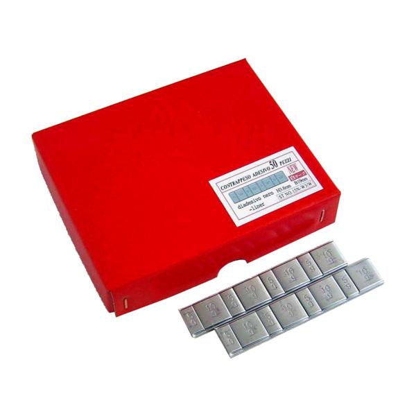 【泉産業】ST NO.15N-W3/B　薄型板ウエイト　5g+10g刻　3kg入