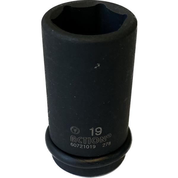 【TIP TOP】S100-19　12.7角セミロングソケット　1個