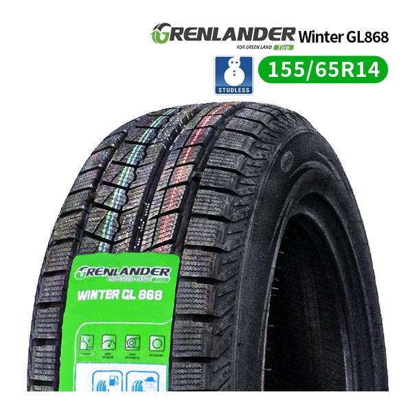 155/65R14 2026年製 新品スタッドレスタイヤ GRENLANDER Winter GL8...