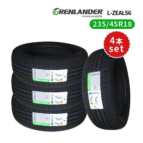 4本セット 235/45R18 2024年製造 新品サマータイヤ GRENLANDER L-ZEAL...