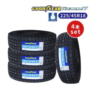 4本セット 225/45R18 2023年製 新品スタッドレスタイヤ GOODYEAR ICE NAVI 7 送料無料 アイスナビ7 225/45/18｜tire-value