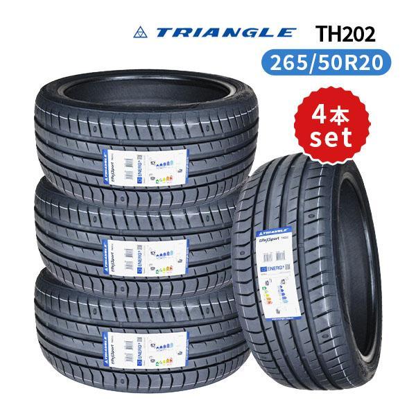 265/50R20 4本セット 2026年製造 新品サマータイヤ TRIANGLE EffeX Sp...