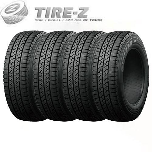 4本セット BRIDGESTONE ブリヂストン VL1 145R13 6PR スタッドレスタイヤ単...