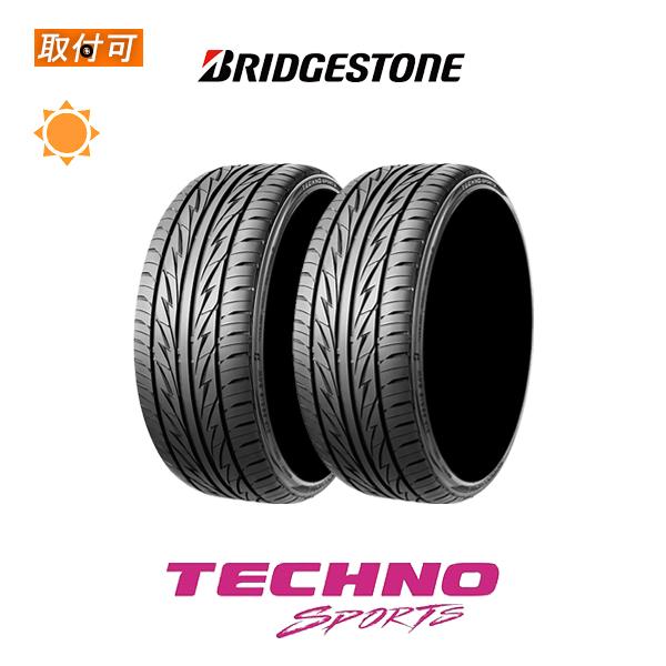 ブリヂストン TECHNO SPORTS 205/50R16 87V サマータイヤ 2本セット