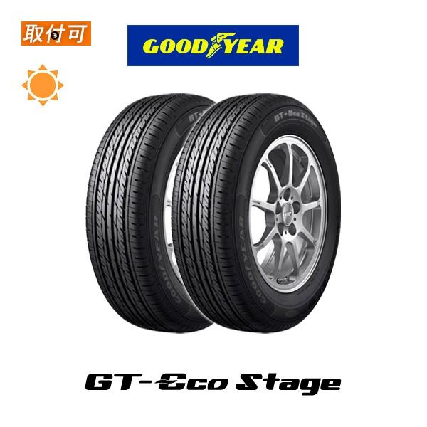 グッドイヤー GT-EcoStage 165/65R15 81S サマータイヤ 2本セット