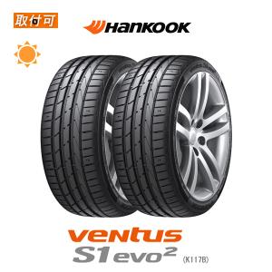 ハンコック Ventus S1 evo2 K117B 225/50R17 94W RFT ランフラット MOE メルセデスベンツ承認タイヤ サマータイヤ 2本セット｜tire-zero