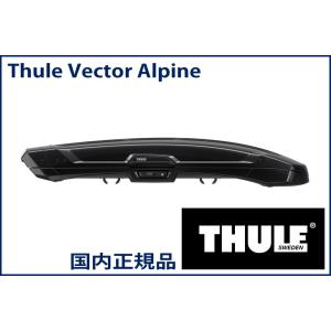 THULE ルーフボックス(ジェットバッグ) Vector Alpine ブラックメタリック TH6...