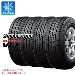 4本 スタッドレスタイヤ 185R14 6PR ブリヂストン ブリザック VL1 (185/80R14 97/95N相当) BLIZZAK VL1 バン/トラック用｜tire1ban