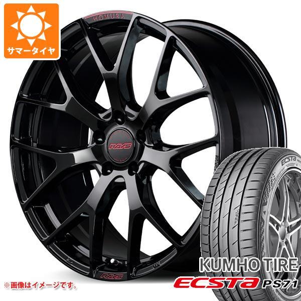 サマータイヤ 225/40R18 92Y XL クムホ エクスタ PS71 レイズ ホムラ 2x7F...