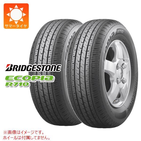 2本 サマータイヤ 145/80R12 80/78N ブリヂストン エコピア R710 (145R1...