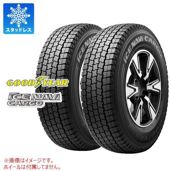 2本 スタッドレスタイヤ 165/80R14 91/90N グッドイヤー アイスナビカーゴ (165...