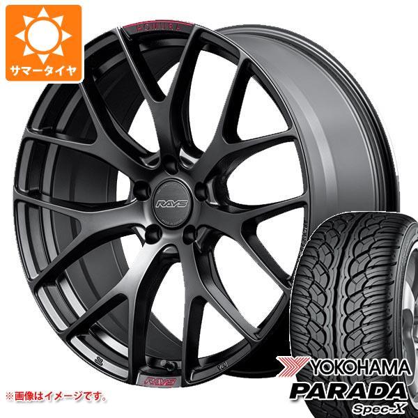 サマータイヤ 235/60R18 103V ヨコハマ パラダ スペック-X PA02 レイズ ホムラ...