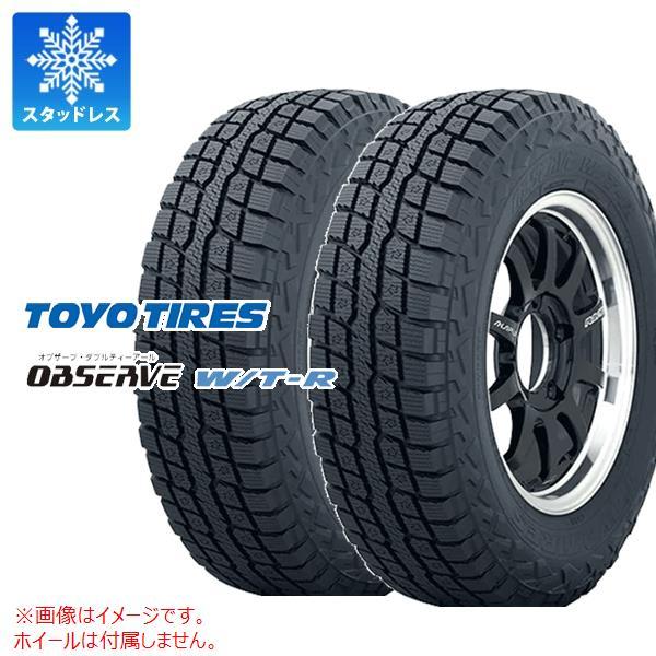 2本 スタッドレスタイヤ 185/85R16 105/103N LT トーヨー オブザーブ WTR ...