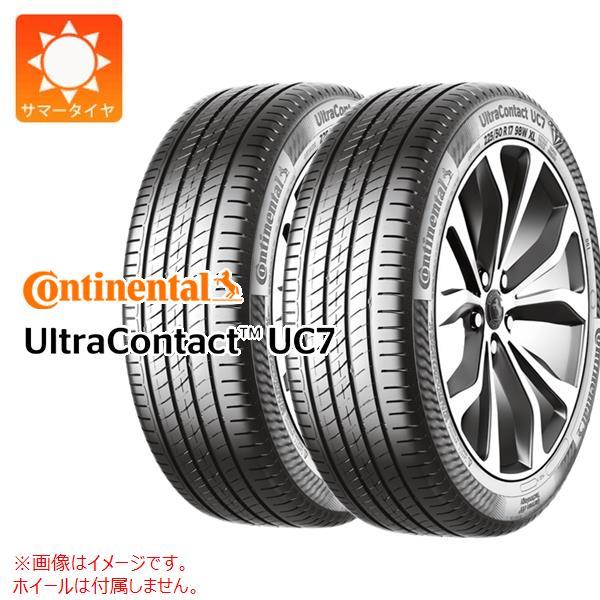 2本 サマータイヤ 185/55R16 83V コンチネンタル ウルトラコンタクト UC7 Ultr...