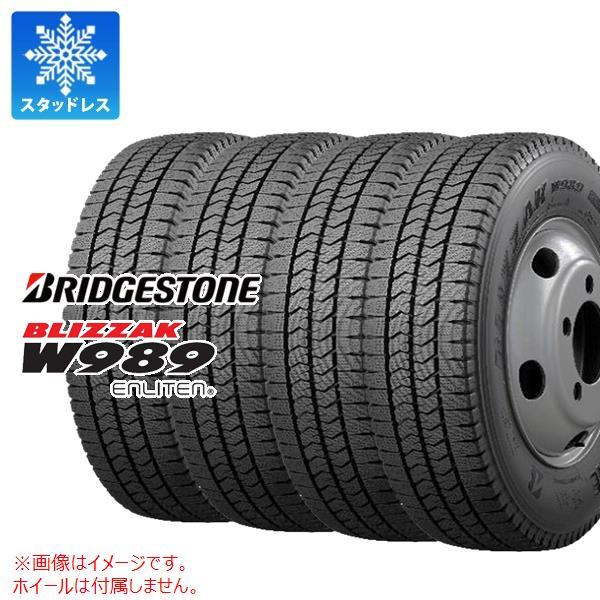 4本 スタッドレスタイヤ 225/75R16 118/116N ブリヂストン ブリザック W989 ...