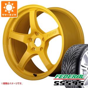 サマータイヤ 245/40R18 93W フェデラル SS595 レイズ グラムライツ 57CR 2324 LTD 8.5-18｜tire1ban