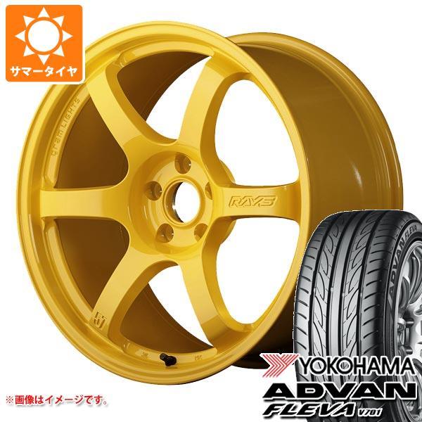 サマータイヤ 235/50R18 97V ヨコハマ アドバン フレバ V701 レイズ グラムライツ...