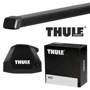 THULE スバル インプレッサXV/XV ルーフレールなし H24/10〜 ルーフ 