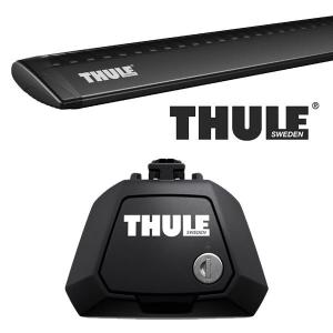 THULE メルセデスベンツ GLS (X166)ルーフレール付 16〜 ルーフキャリア取付1台分セット TH710410+TH7113B｜tire1ban