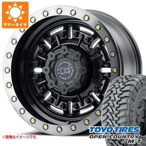 ハイラックスサーフ215系用 サマータイヤ トーヨー オープンカントリー M/T LT265/65R17 120/117P ブラックレター ブラックライノ エイブラムス 8.5-17｜tire1ban