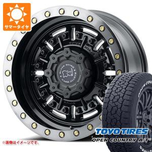 FJクルーザー 10系用 サマータイヤ トーヨー オープンカントリー A/T3 265/70R17 115T ホワイトレター ブラックライノ エイブラムス 8.5-17｜tire1ban