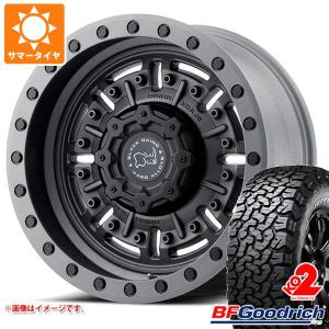 ハイラックスサーフ215系用 サマータイヤ BFグッドリッチ オールテレーンT/A KO2 LT265/65R17 120/117S ホワイトレター ブラックライノ エイブラムス 8.5-17｜tire1ban