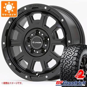 ジープ ラングラー JK/JL系用 2023年製 サマータイヤ BFグッドリッチ オールテレーン T/A KO2 LT285/70R17 121/118R ホワイトレター ジャオス アダマス BL5｜tire1ban