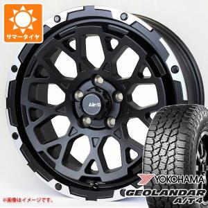 30系アルファード用 サマータイヤ ヨコハマ ジオランダー A/T4 G018 LT225/65R17 107/103S ブラックレター エアージー ロックス 7.0-17｜tire1ban