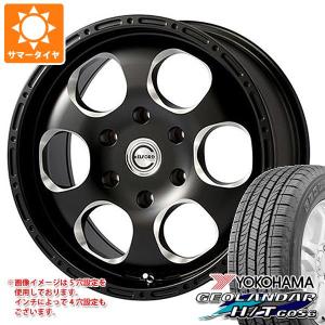 ハイラックスサーフ215系用 サマータイヤ ヨコハマ ジオランダー H/T G056 265/65R17 112H ブラックレター ブラッドストック ワンピース 8.0-17｜tire1ban