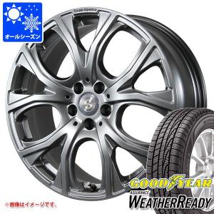 シトロエン DS7 X74系用 オールシーズンタイヤ グッドイヤー アシュアランス ウェザーレディ 235/55R18 100V チームスパルコ ベネージュ｜tire1ban