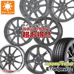 サマータイヤ 205/60R16 92V グッドイヤー エフィシエントグリップ RVF02 デザイン おまかせ (黒)ブラック系ホイール 6.5-16｜tire1ban