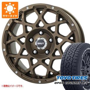 ジープ ラングラー JK/JL系用 サマータイヤ トーヨー オープンカントリー A/T3 LT285/70R17 116/113Q ホワイトレター ブルート BR-55｜tire1ban