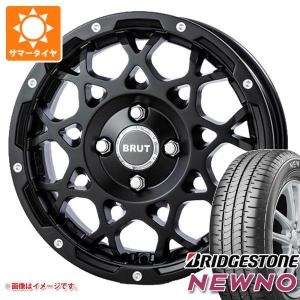 エブリイバン DA17V用 2024年製 サマータイヤ ブリヂストン ニューノ 165/60R14 75H  ブルート BR-55 5.0-14｜tire1ban