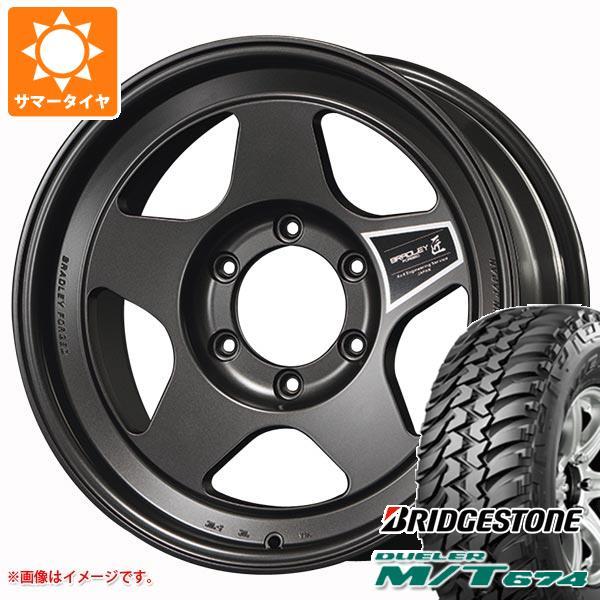 ランドクルーザー70 GRJ76K用 サマータイヤ ブリヂストン M/T674 LT265/75R1...