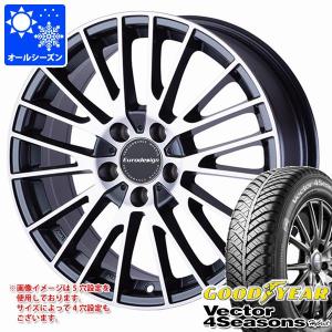 シトロエン C3エアクロス A8H系用 オールシーズンタイヤ グッドイヤー ベクター 4シーズンズ ハイブリッド 215/50R17 95H XL ユーロデザイン カルヴァー｜tire1ban