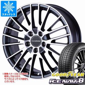 アウディ A3 8V系用 スタッドレス グッドイヤー アイスナビ8 225/40R18 92Q XL ユーロデザイン カルヴァー｜tire1ban