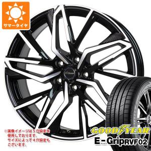 サマータイヤ 205/50R17 93V XL グッドイヤー エフィシエントグリップ RVF02 クロノス CH-112 7.0-17｜tire1ban