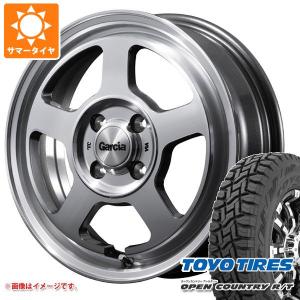 2024年製 サマータイヤ 165/60R15 77Q トーヨー オープンカントリー R/T ホワイトレター ガルシア シカゴ5 4.5-15｜tire1ban