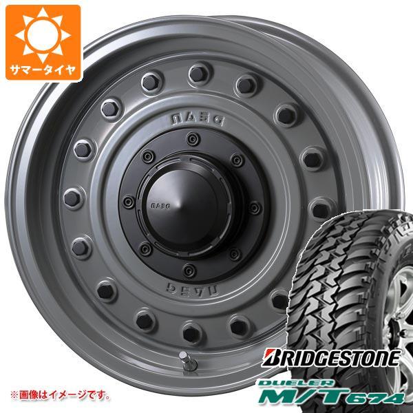 ジムニー用 サマータイヤ ブリヂストン デューラー M/T674 185/85R16 105/103...