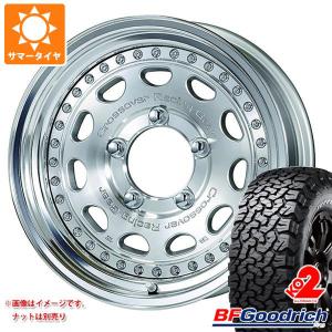 ジムニー JB64W用 サマータイヤ BFグッドリッチ オールテレーンT/A KO2 LT225/75R16 115/112S ホワイトレター ワーク クラッグ ガルバトレ 5.5-16｜tire1ban