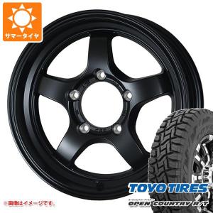 5本セット ジムニーシエラ JB74W用 サマータイヤ トーヨー オープンカントリー R/T 235/70R16 106Q ホワイトレター ドゥオール CST ゼロワンハイパー S 6.0-16｜tire1ban